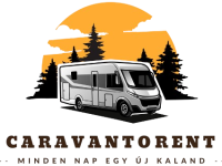 Caravantorent logó négyzetes láblécbe